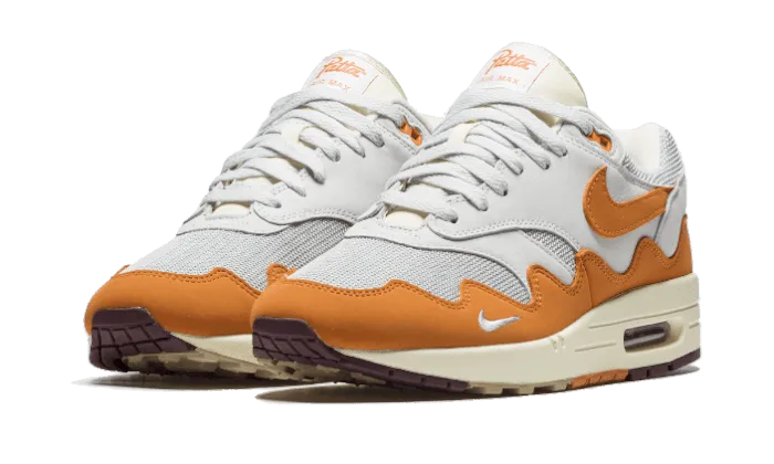 Air Max 1 Patta Monarch (Special Box   Bracelet) Rigid Plate Flexible Forefoot Groove