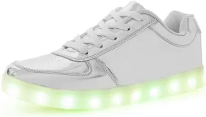 Light Up Shoes for Men Women | Unisex USB Charging Sports LED Shoes | Low-Top Trendy Dancing Sneakers |