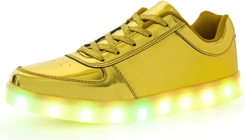 Light Up Shoes for Men Women | Unisex USB Charging Sports LED Shoes | Low-Top Trendy Dancing Sneakers |