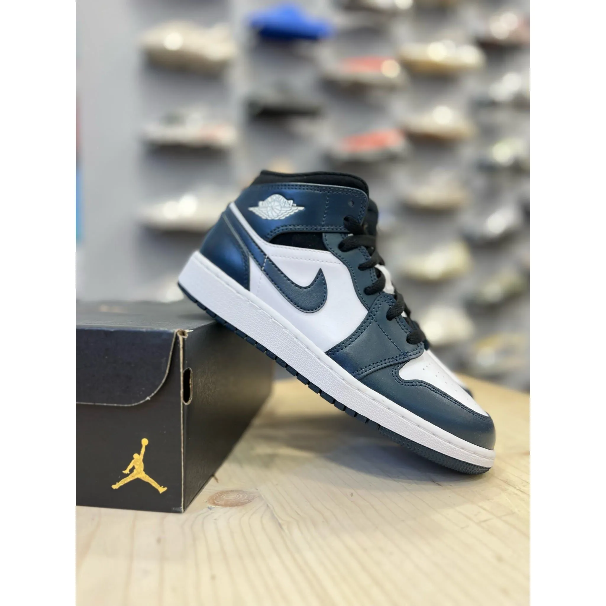Practical Shoes full - marathon shoes Jordan 1 Mid Armory Navy (GS)