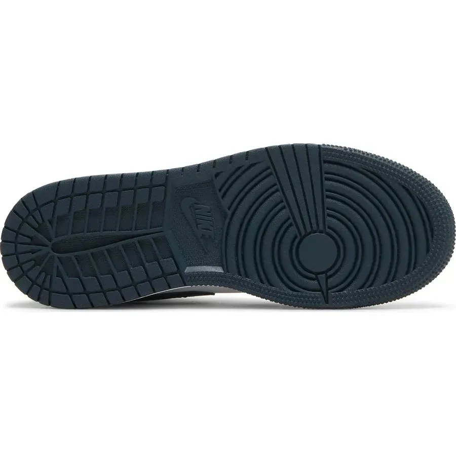 buckle - closure - feature shoes Jordan 1 Mid Armory Navy (GS)