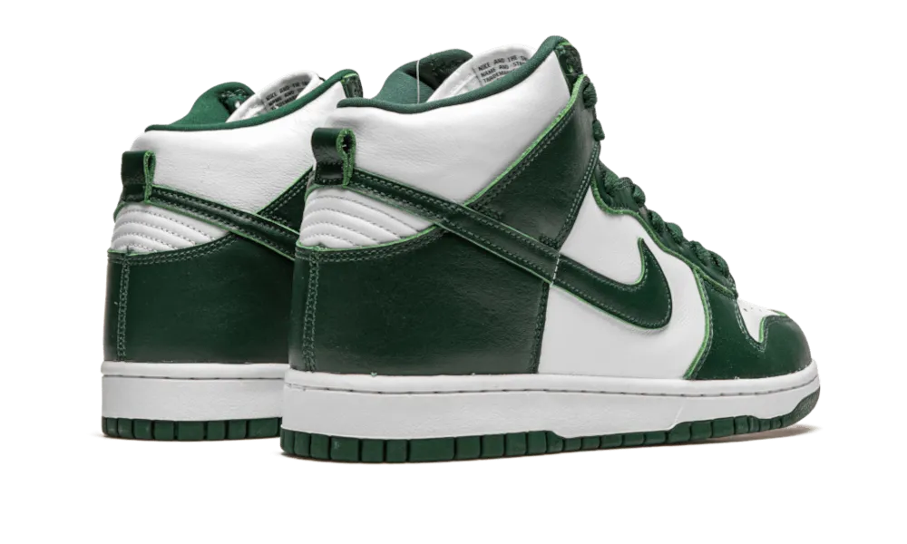 Reinforced Stitch Bonding MultiDirectionalTread Dunk High Spartan Green