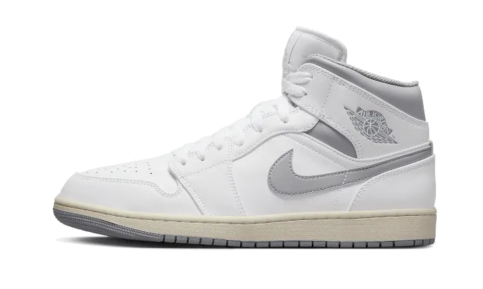 SlipOn Traction pattern Air Jordan 1 Mid Vintage Grey