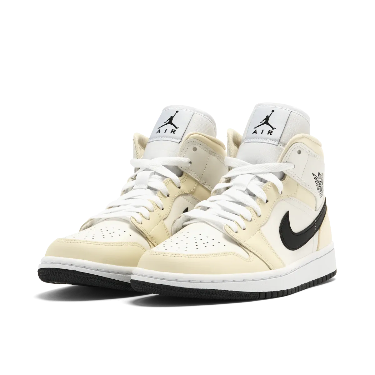scientifically - designed Agility Shoes Jordan 1 Mid Coconut Milk (W)