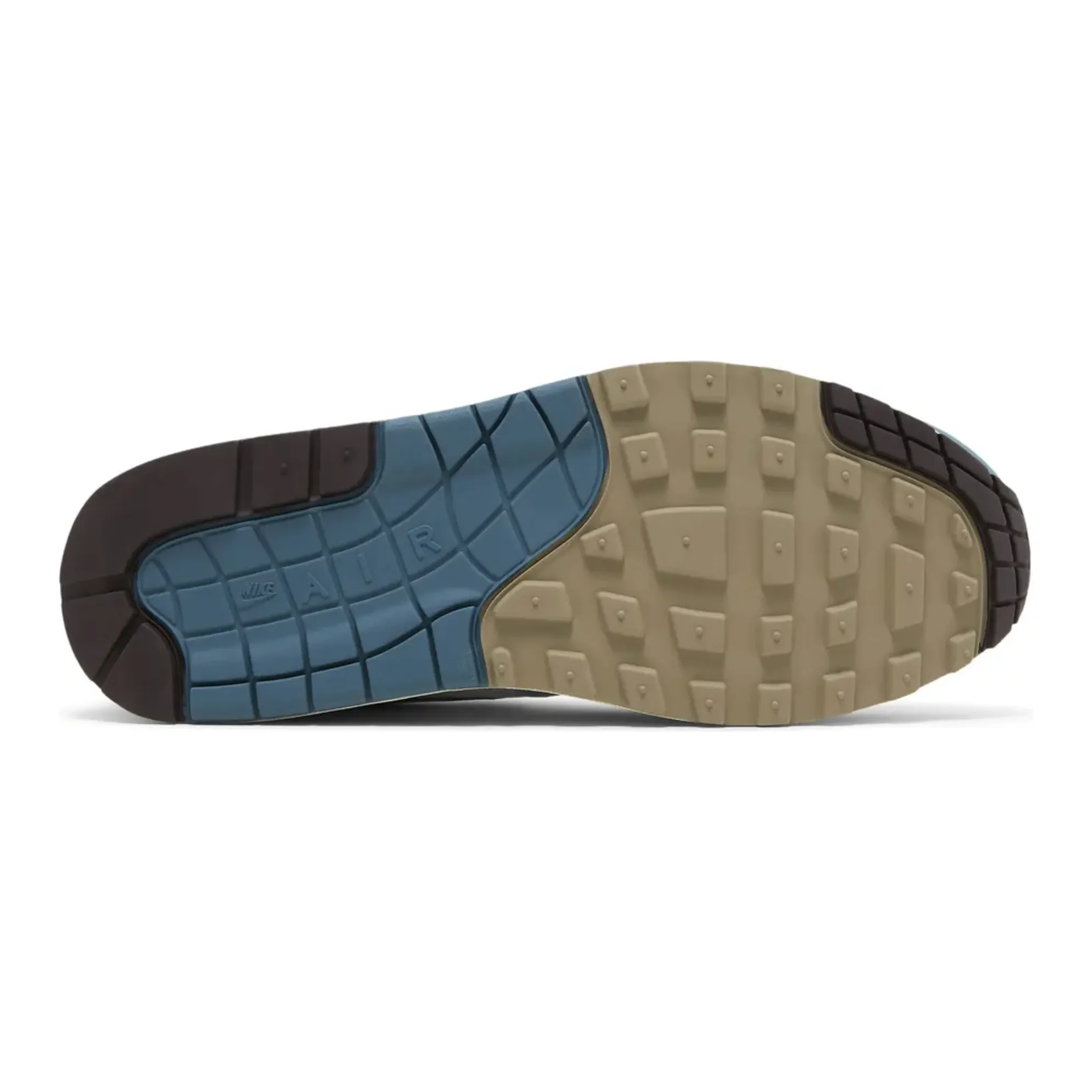 Nike Air Max 1 Patta Waves Noise Aqua (with bracelet) Textured Grip Surface