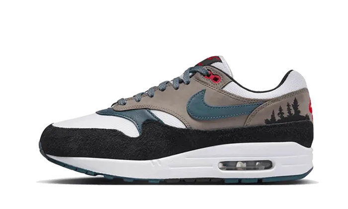Air Max 1 PRM State Blue Comfortable Step Pebax Technology