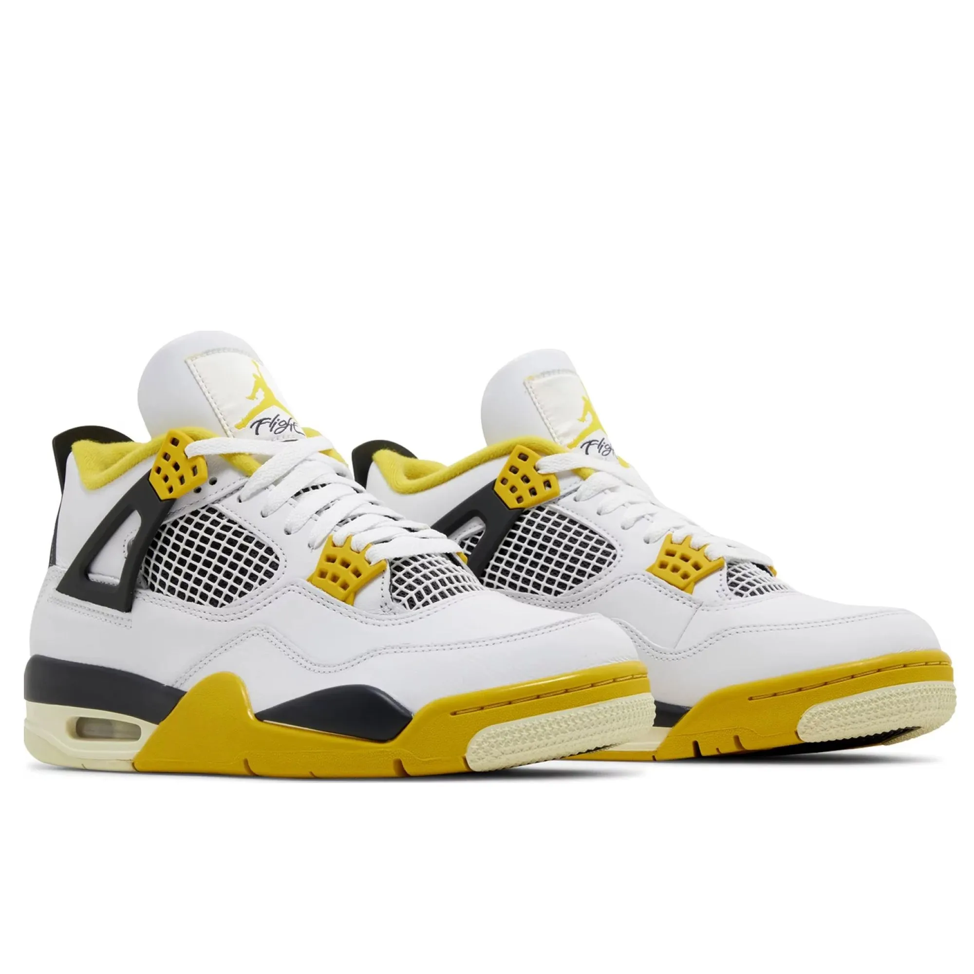 Comfortable Performance Vertical Lift Enhancement Air Jordan 4 Retro Vivid Sulfur