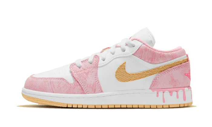 Air Jordan 1 Low SE Paint Drip Orthotic Compatible Footbed