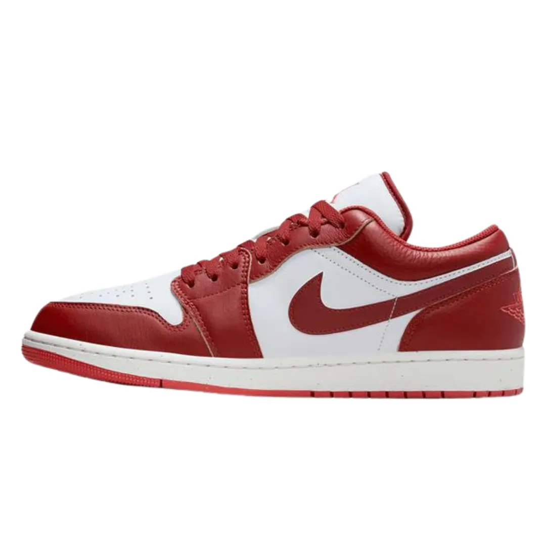 Eco - friendly Air Jordan 1 Low Se Dune Red Sail