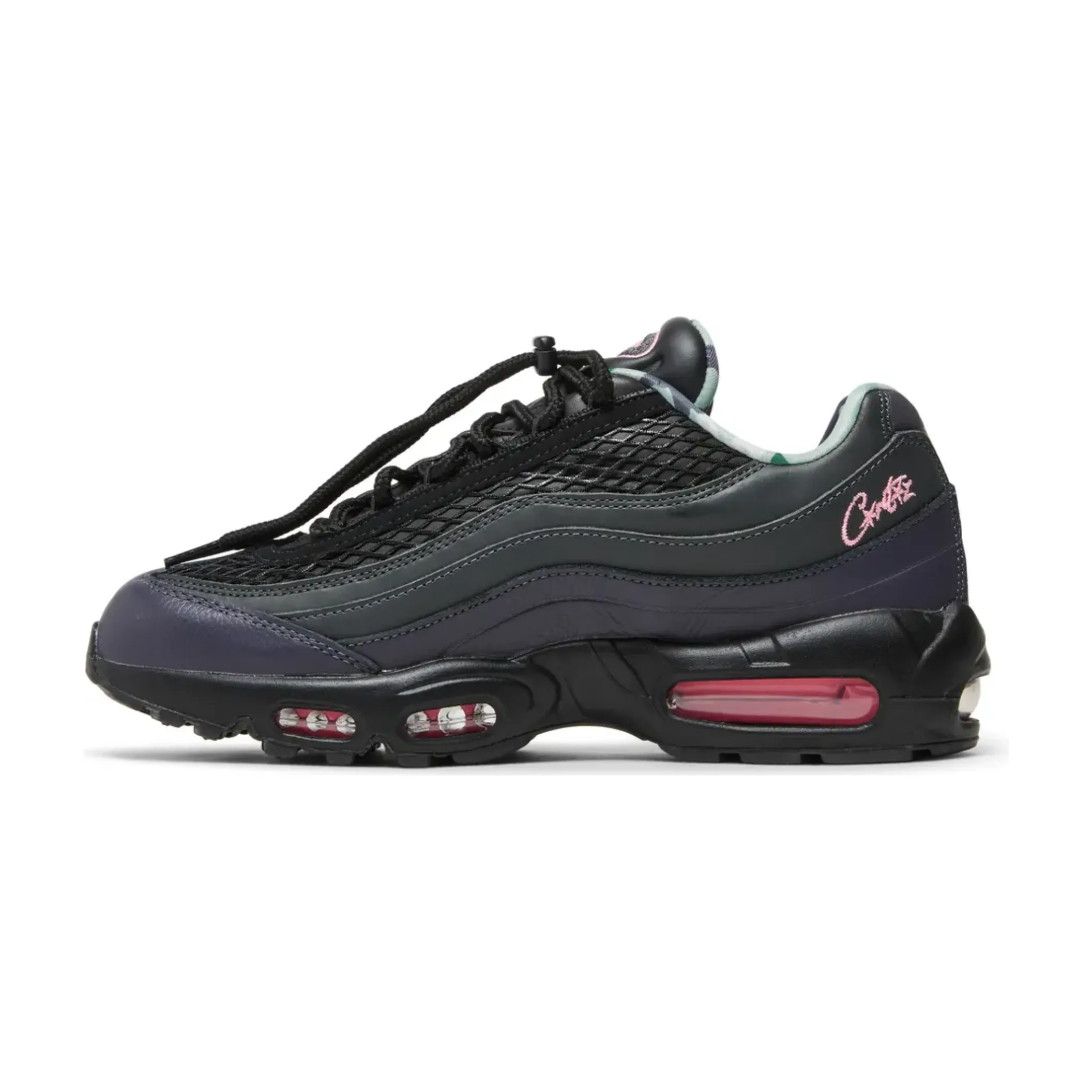 Adjustable Fit Nike Air Max 95 SP Corteiz Pink Beam