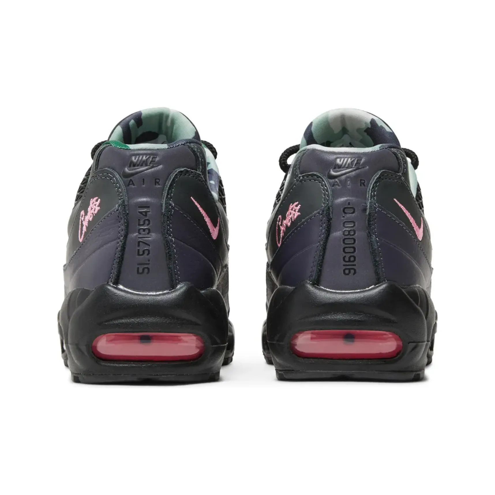 Nike Air Max 95 SP Corteiz Pink Beam Tension Adaptive Lacing Biomechanical Support Plate