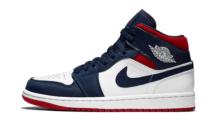 Air Jordan 1 Mid SE USA Air Cushion Built For Motion