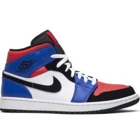 Air Jordan 1 Mid Top 3 running in cold tracks shoes casual sneakers