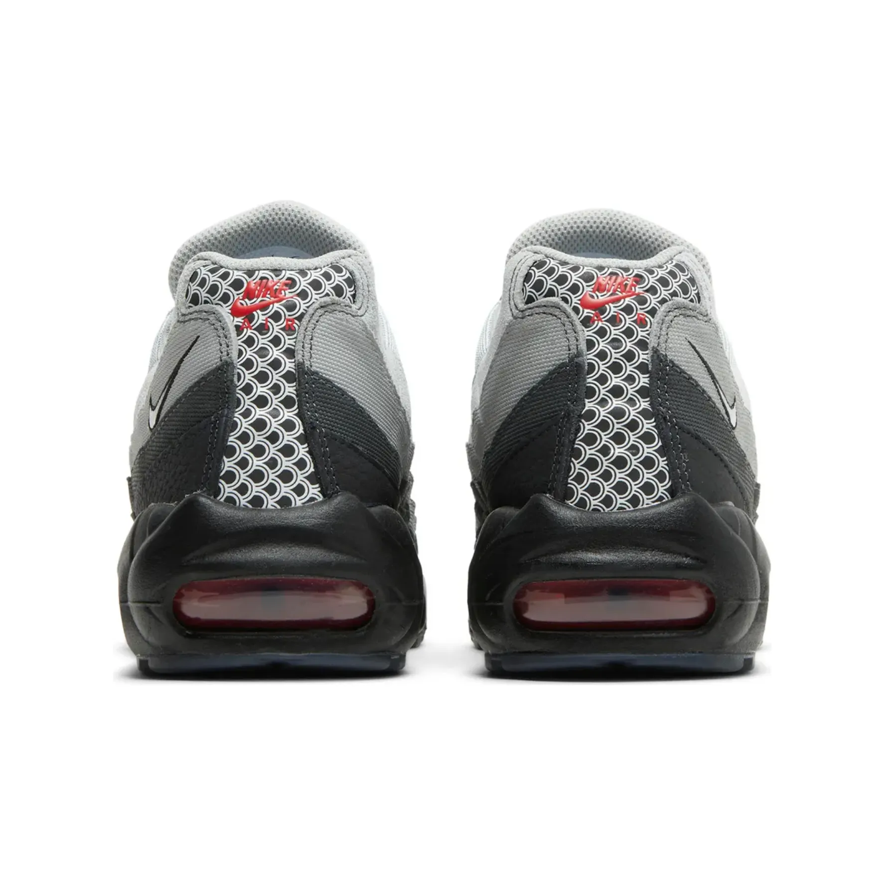 Seamless Internal Sock Versatile Cushioning Nike Air Max 95 Fish Scales