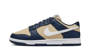 Dunk Low Next Nature Midnight Navy Gold Durable Eyelets