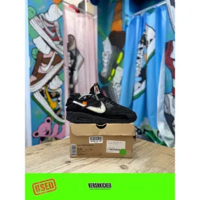 Nike Air Max 90 Off White Black UK8.5 Comfortable to walk Side Impact Cushion