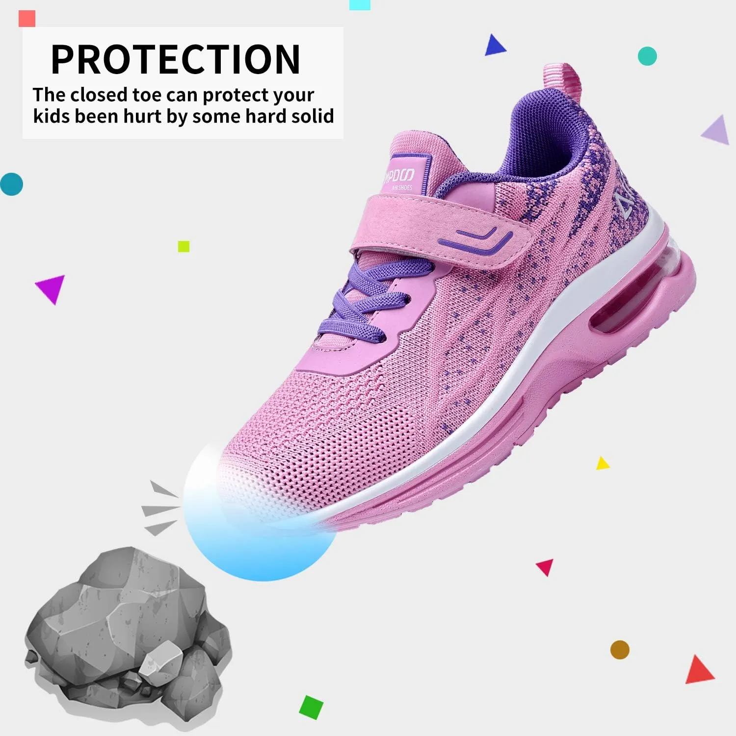 MEHOTO Kid Air Tennis Running Shoes, Athletic Walking Jogging Sport Lightweight Breathable Sneakers for Boys Girls