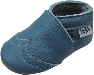Mejale Baby Shoes Soft Sole Leather Crawling Moccasins Infant Toddler Crib Slippers
