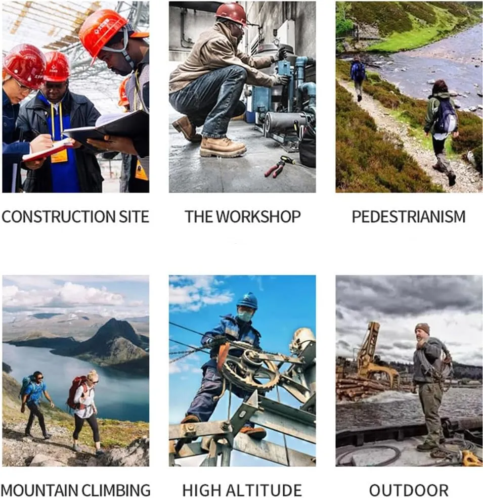 Men & Women's Ultra-Light Steel-Toe Breathable Work Armor - Slip Puncture-Proof Safety Sneakers for Construction|Warehouse Outdoor