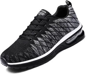 Men's Air Running Shoes Casual Tennis Walking Athletic Fashion Lightweight Air Sports Walking Sneakers Breathable Gym Jogging Running