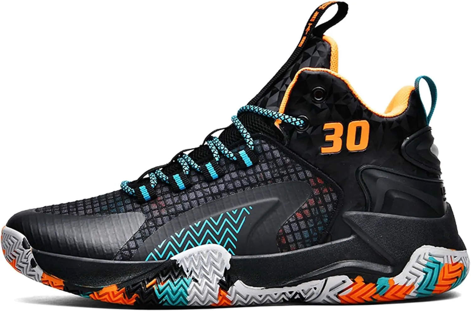 Mens and Womens White Basketball Sneakers Lace Up Mid Top Running Shoes Comfortable and Breathable Casual Walking Shoes Wear Resistant and Durable Outdoor Travel Shoes Skateboarding Shoes