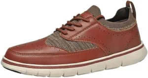 Men's Casual Dress Oxfords Shoes Casual Dress Lace-Up Lightweight Walking Shoes Business Work Lightweight Soft Sole