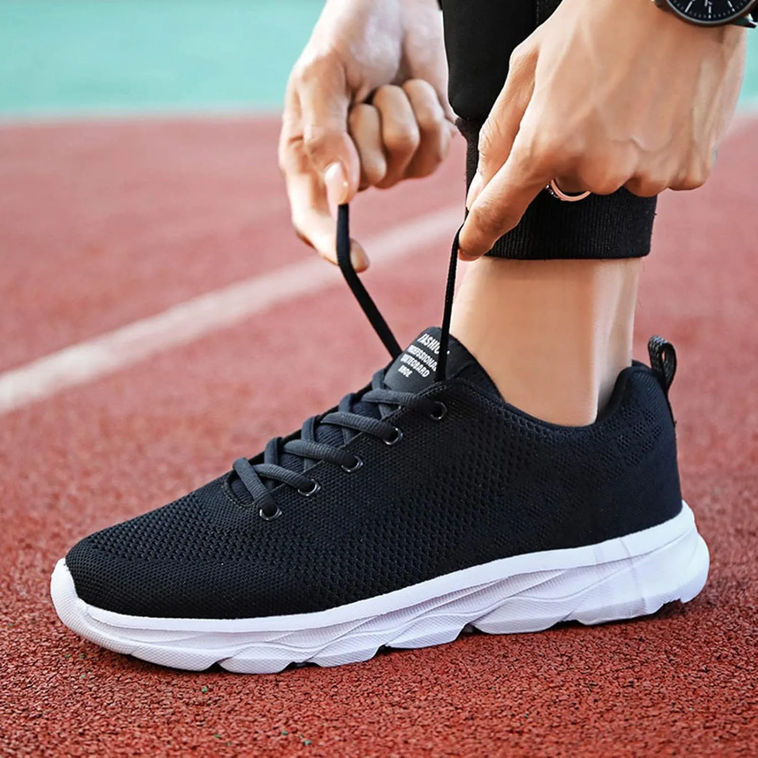 Men's Orthopedic Comfortable Lace Up Shoes Non Slip Lightweight Workout Shoe Non Slip Work Sport Shoes for Men