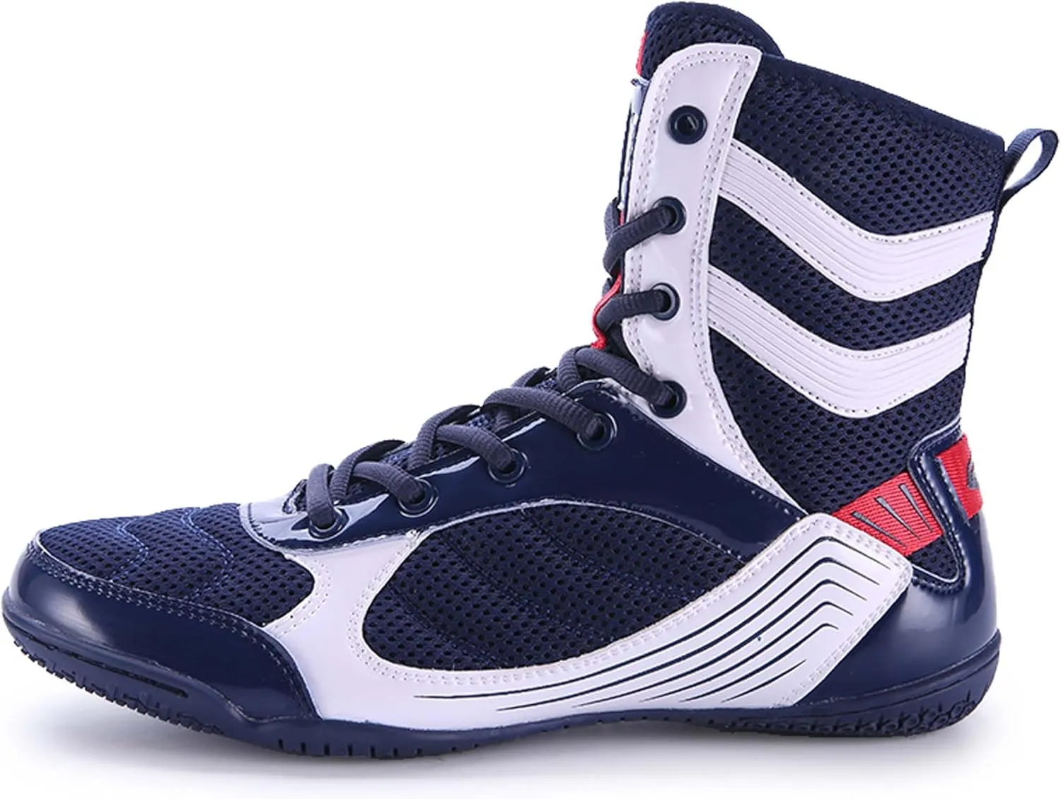 Men's Professional Boxing Shoes Men's and Women's Breathable Non-Slip Wrestling Shoes Teenagers Non-Slip Fitness Sports Training Shoes