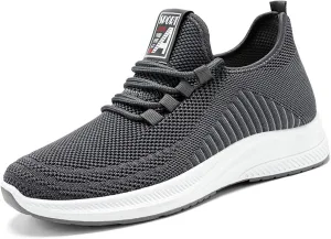 Men's Running Shoes Fashion Breathable Sneakers Mesh Soft Sole Casual Athletic Lightweight
