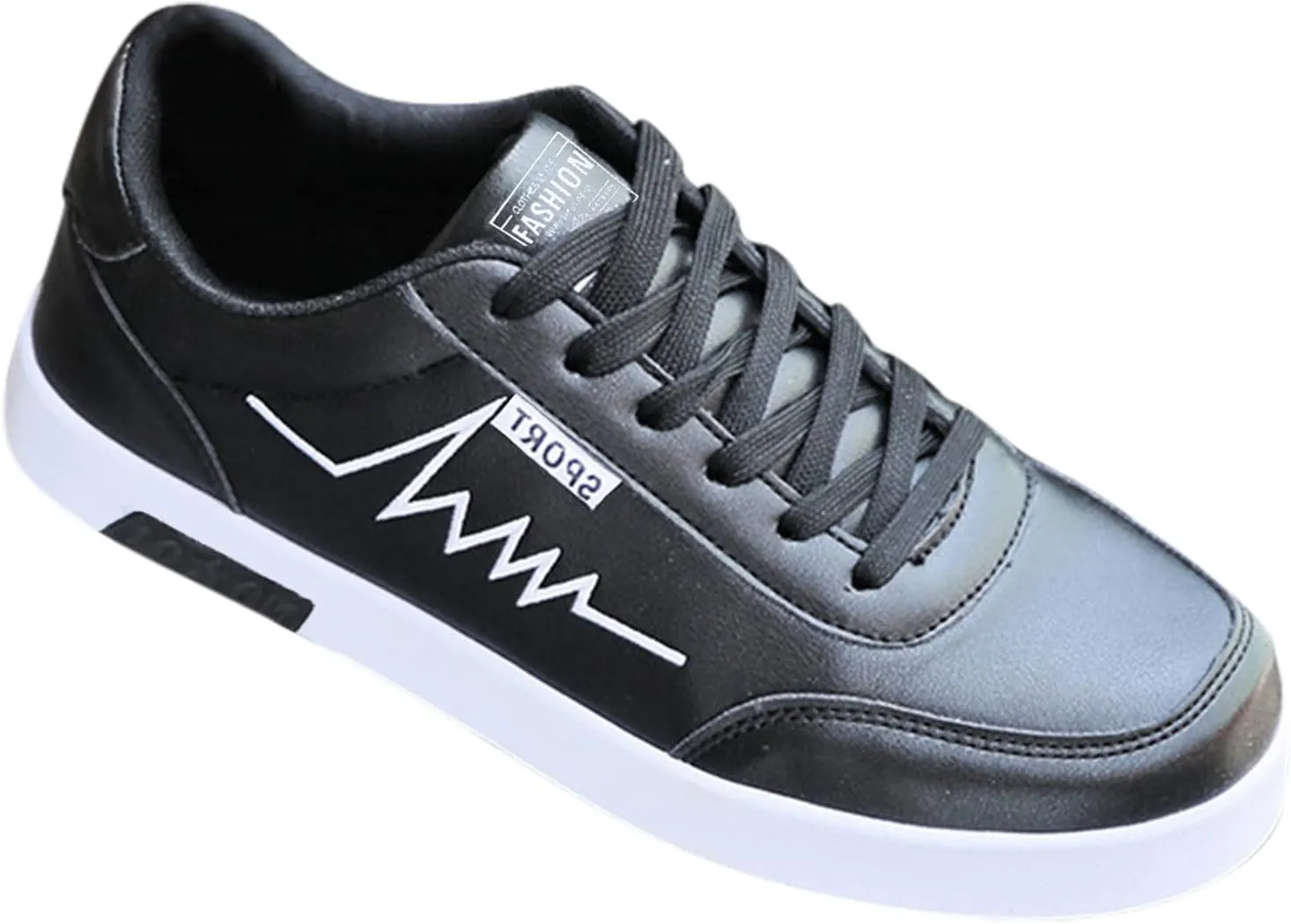 Mens Slip On Running Shoes Ultra Lightweight Breathable Comfortable Walking Shoes Fashion Sneakers Soft Sole Comfort Cross Trainer Cushioned Sports Travel Shoes Black