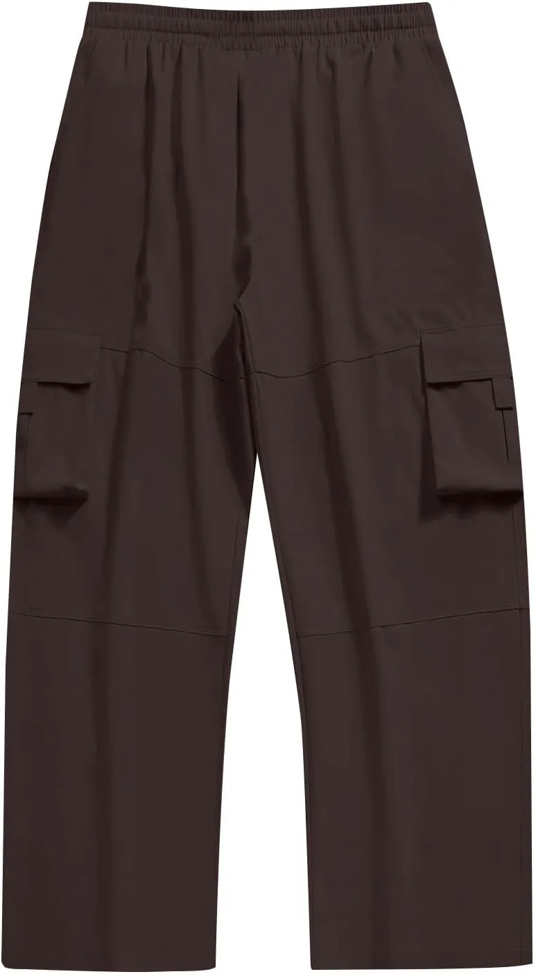 Mens Tactical Pants Breathable Flex Camo Heavyweight Cargo Pants Running Camouflage Camp Waterproof Work Pants