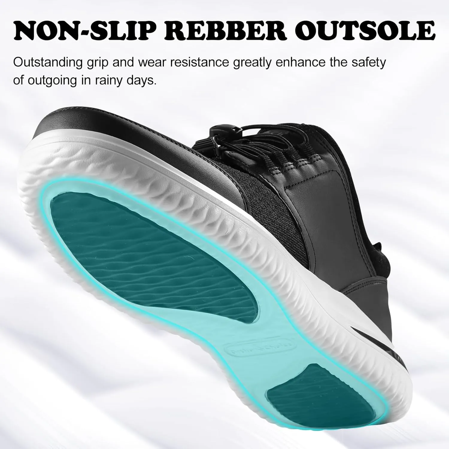 Mens Walking Shoes for Plantar Fasciitis, Orthopedic Sneakers for Men with Arch Support,Wide Toe Box Shoes for Pain Relief to Walking All Day.