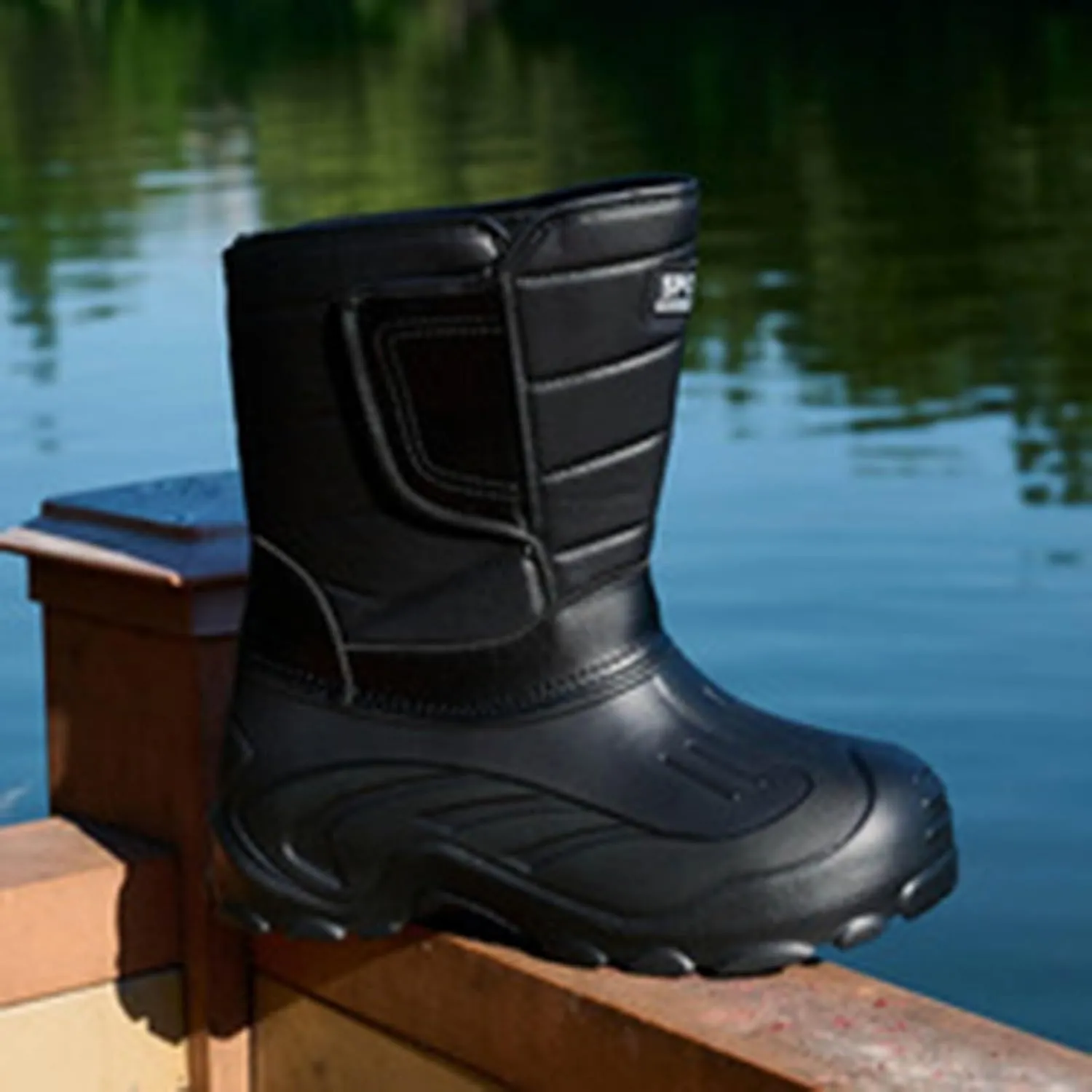 Men's Winter Thick Warm Snow Boots Non Slip Round Head Thick Soled Light Cotton Shoes Water Proof Insulated Boots