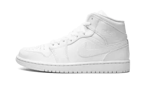 Fast Move Air Jordan 1 Mid Triple White (2022)