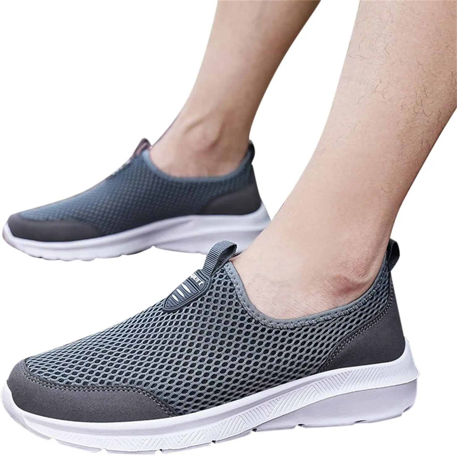 Mesh Slip On Sneaker for Women Comfort Casual Breathable Running Shoes Non Slip Lightweight Sneakers Walking Shoes Women Arch Support