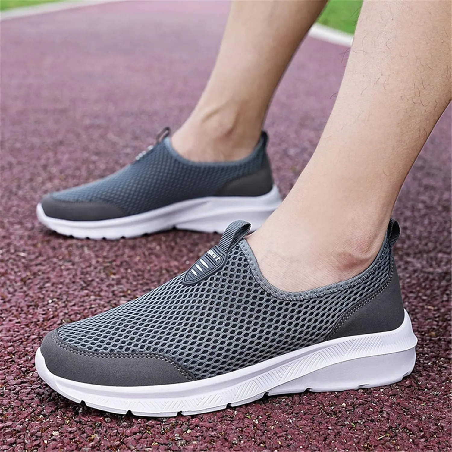 Mesh Slip On Sneaker for Women Comfort Casual Breathable Running Shoes Non Slip Lightweight Sneakers Walking Shoes Women Arch Support