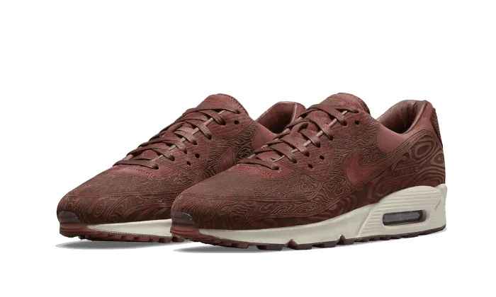 Air Max 90 Laser Mahogany Dynamic support Impact Resistance