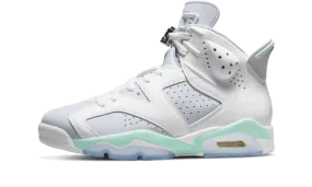Asymmetric Collar Padding DurableConstruction Air Jordan 6 Retro Mint Foam