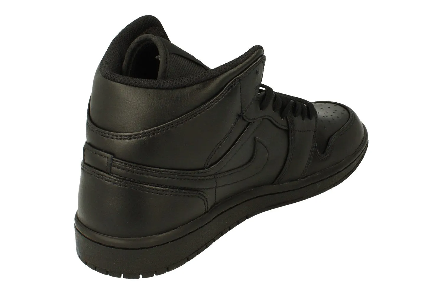 matte - finish - design shoes temperate - climate shoes Nike Air Jordan 1 Mid Mens Trainers 554724 093