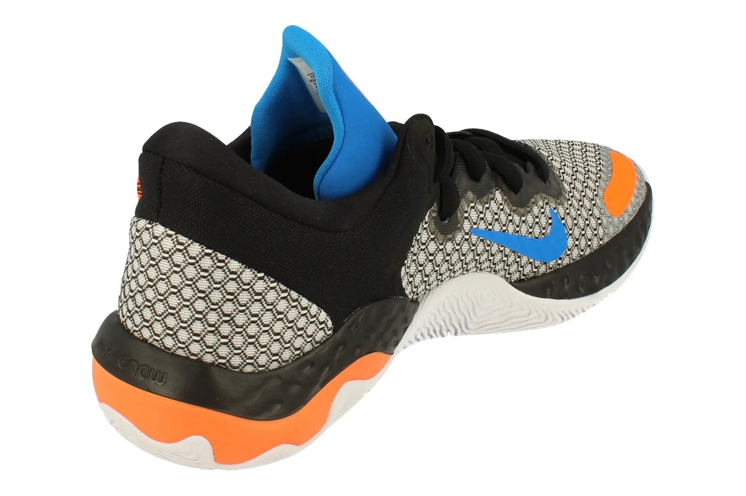Nike Renew Elevate II Mens Basketball Trainers Cw3406 003 Heel protection