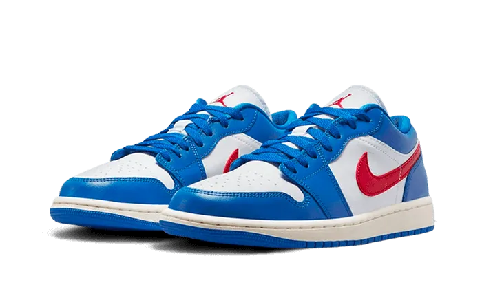 Torsional Stability Feature Air Jordan 1 Low Sport Blue Gym Red