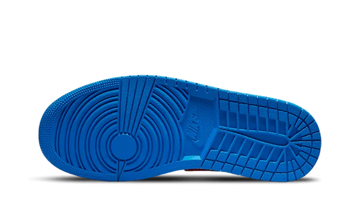 Dual Zone Traction Air Jordan 1 Low Sport Blue Gym Red