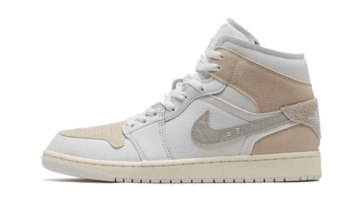 Abrasion Shield Air Jordan 1 Mid SE Craft Tech Grey