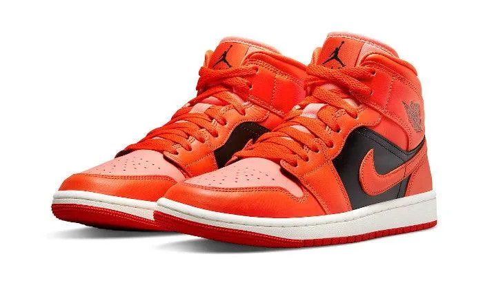 Training Ready Air Jordan 1 Mid Orange Black