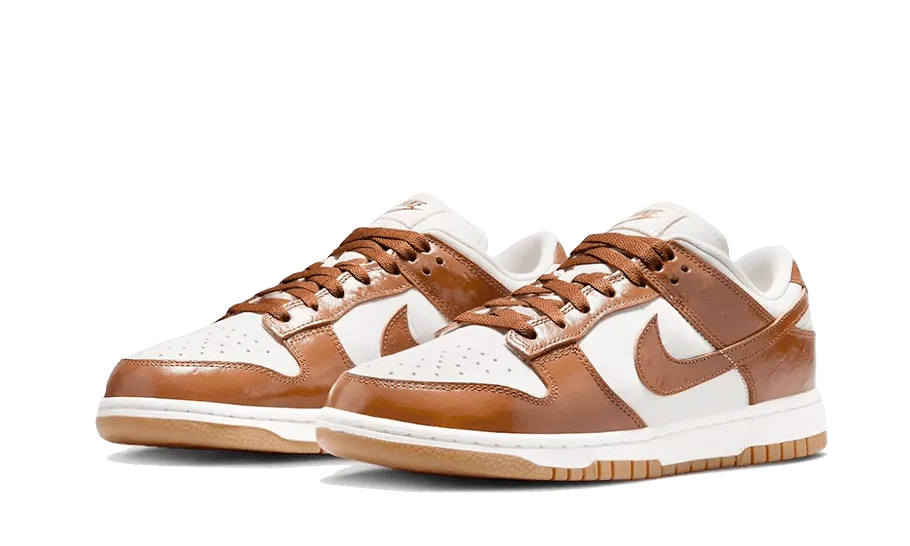 Flexible TPU Shank ShockDispersion Dunk Low LX Brown Ostrich
