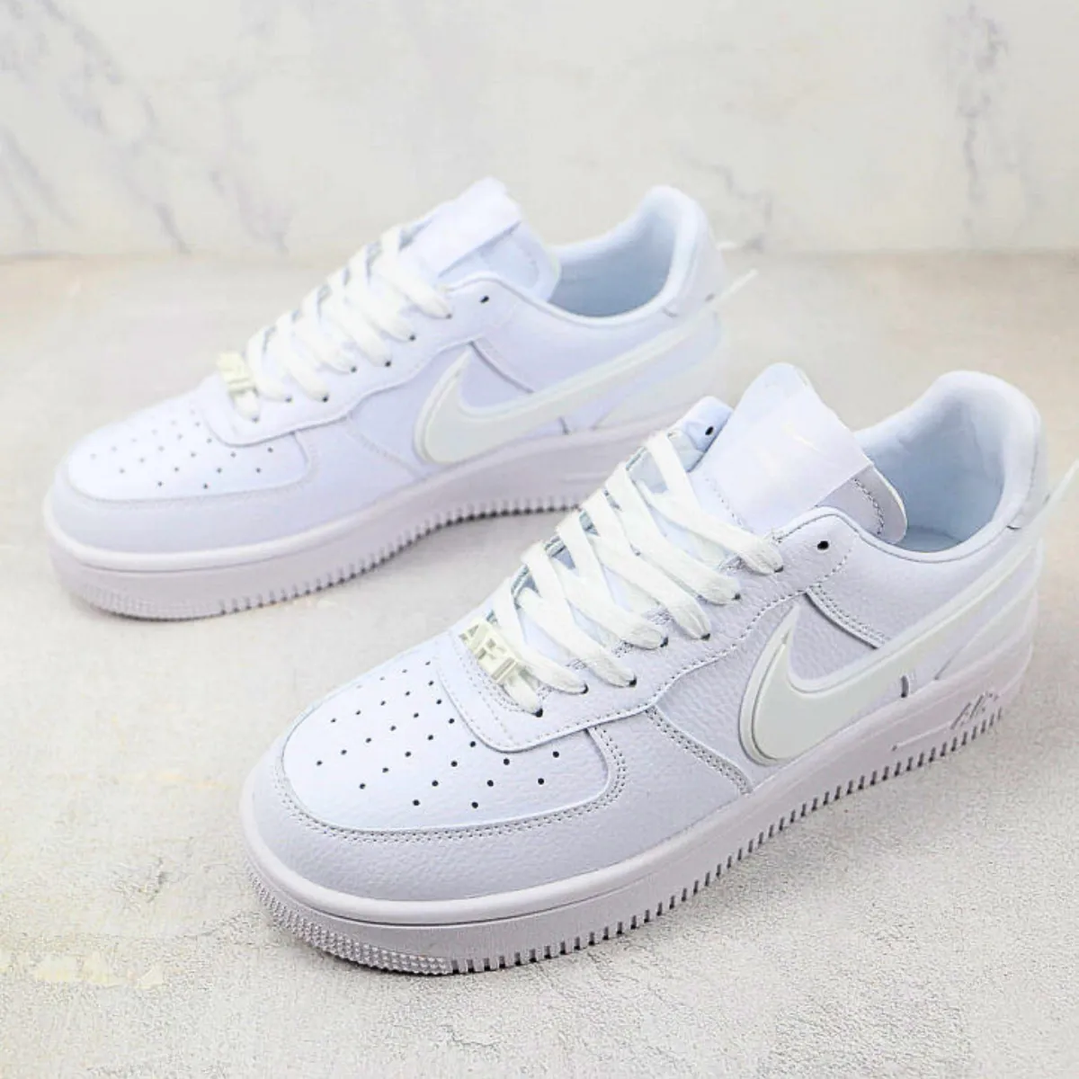 Nike Air Force 1 Low Ambush "TRIPLE WHITE" Footwear Style Flexible Build