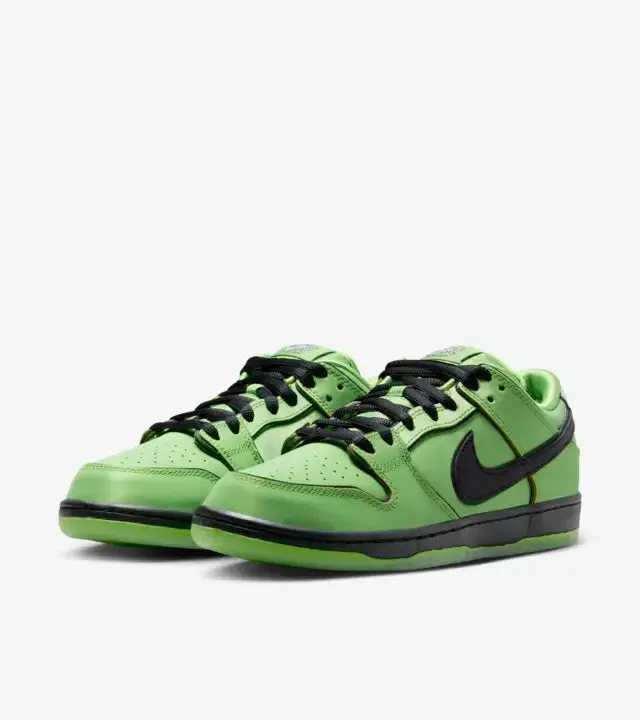 TPR Outsole Nike SB Dunk Low Pro x Powerpuff Girls Buttercup