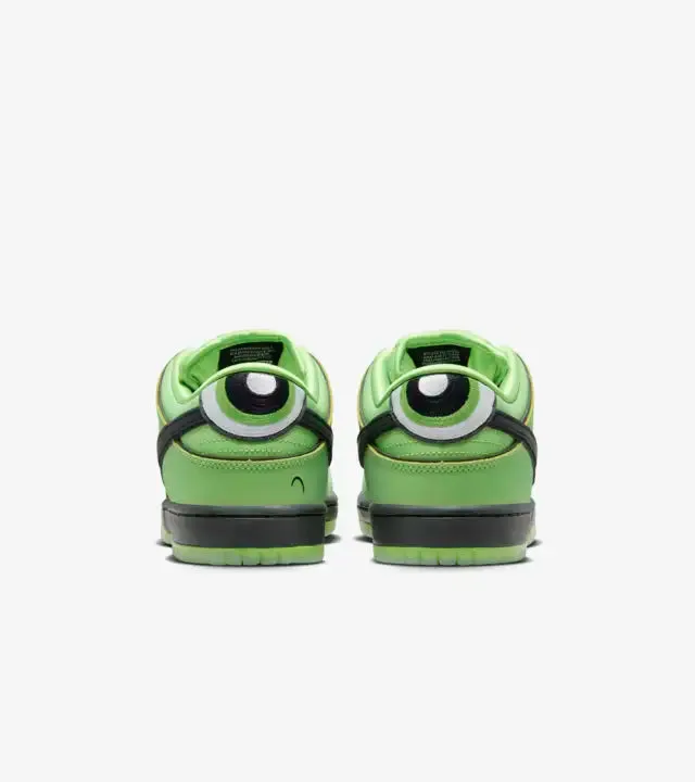 Shock   Absorbing Midsole Modern Mood Nike SB Dunk Low Pro x Powerpuff Girls Buttercup