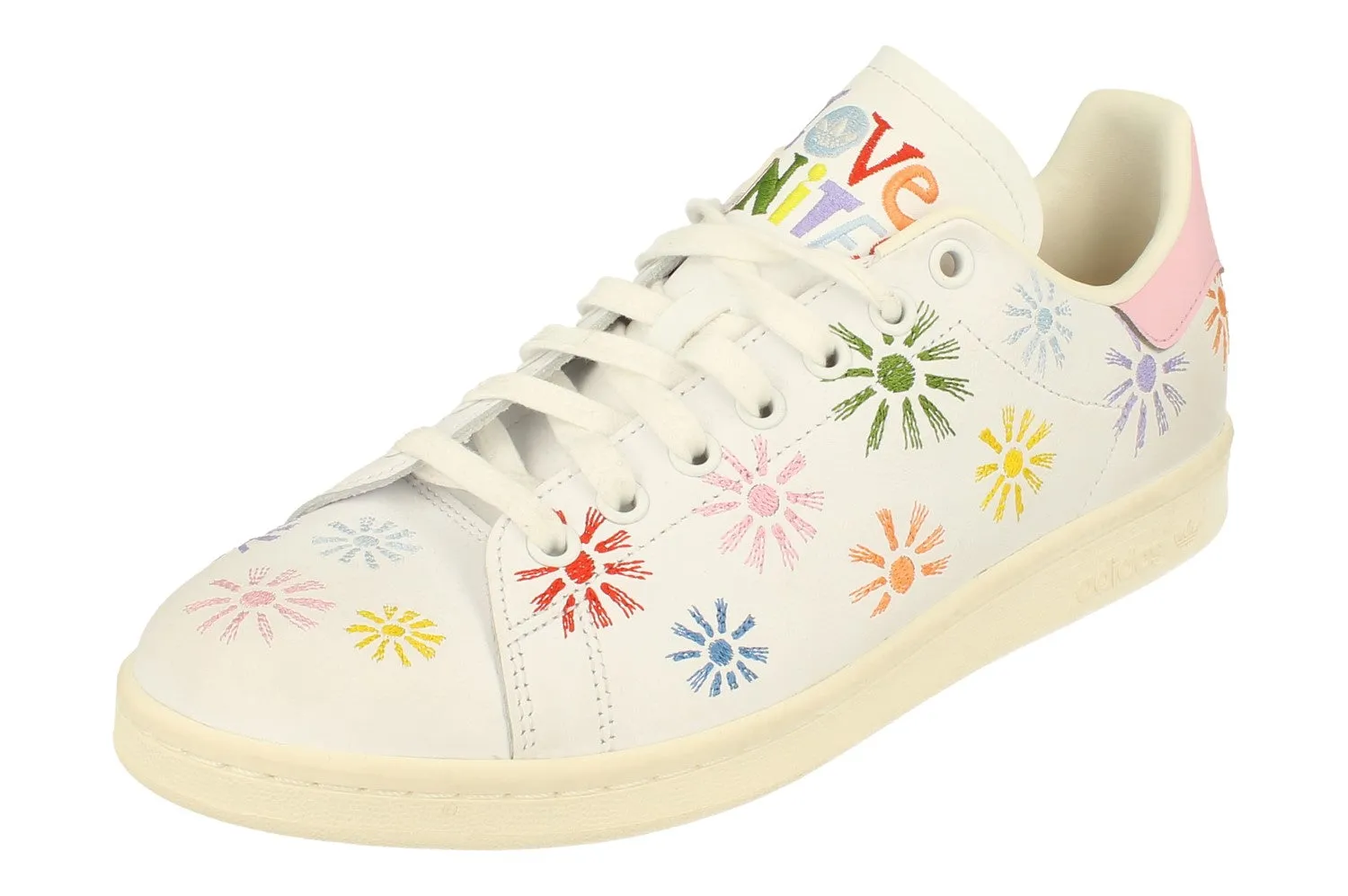 intermediate - level shoes Adidas Originals Stan Smith Pride Mens Trainers Sneakers GW2417