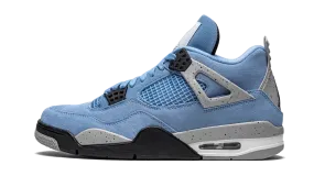 Air Jordan 4 Retro University Blue biomechanically - correct adjustable - lacing running shoes